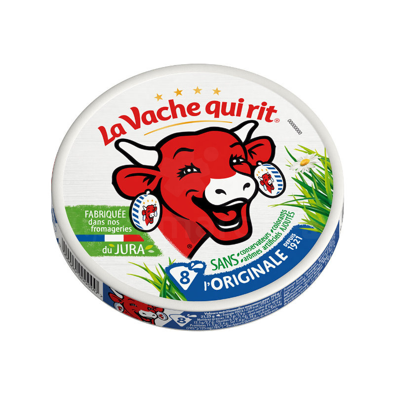 Fromage à Tartiner (La Vache Qui Rit, 8 Portions, 120 gm, 48 Pièces)