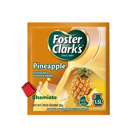 Jus d'Ananas en Poudre Instantanée (Foster Clark's, 15 x 20 gm, 10 Pièces)