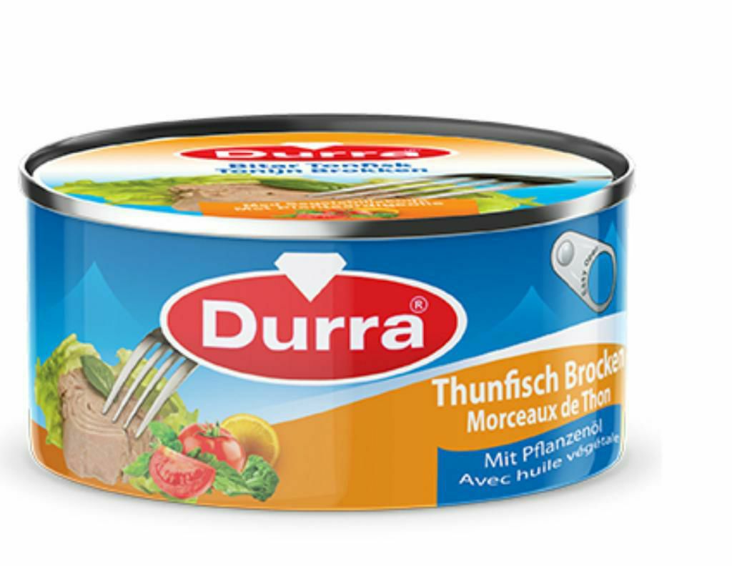 Thon En Conserve (Durra, En Morceaux à l'huile, 160 gm, 48 Pièces)