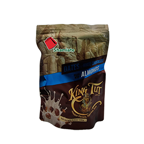 Dattes Enrobées de  Chocolat Blanc et Amande (MalKing Tut, 100 gm, 6 Pièces)