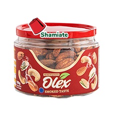 Mélange de Fruits Secs Grillés / Goût Fumé (Olex, Boîte Rouge,190 gm,24 Pièces)