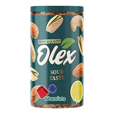 Mélange de Fruits Secs Grillés / Citronné (Olex, Boîte Verte, 500 gm, 12 Pièces)