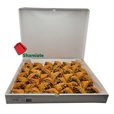 Plateau de Pâtisserie Orientale (Shamiate, Triangles aux Noix, 2400 gm, 1 Pièce)
