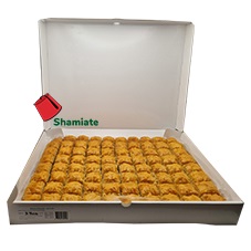 Plateau de Pâtisserie Orientale (Shamiate, Baklawa aux Pistaches, 3 700 gm, 1 Pièce)
