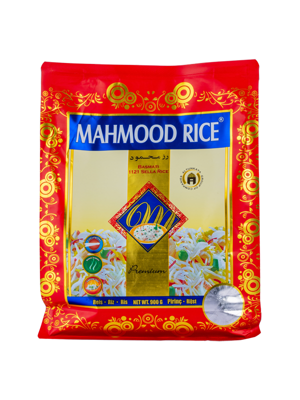 Riz Basmati (Mahmood Rice, Grain Long, 900 gm, 20 Pièces)