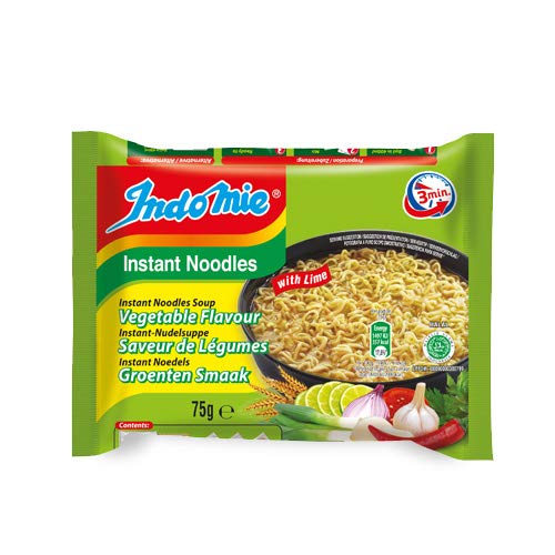 Instant Noodles (Indomie, Vegetable, 75 gm, 8 x 5 Pieces)