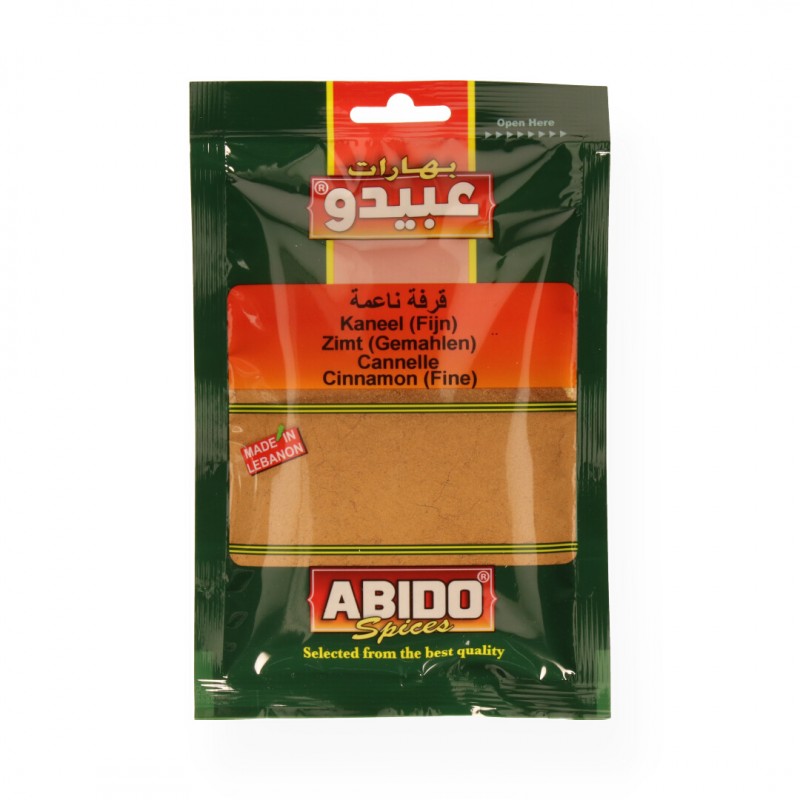 Cannelle En Poudre (Abido, 50 gm, 10 Pièces)