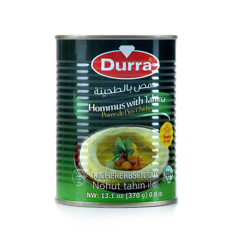 Hommos Tahina En Conserve (Durra, 370 gm, 24 Pièces)
