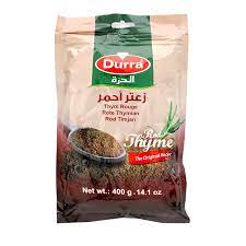 Thym (Zaatar) (Durra, Rouge, 400 gm, 12 Pièces)