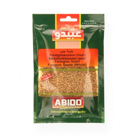 Fenugrec Entier (Abido, 50 gm, 10 Pièces)