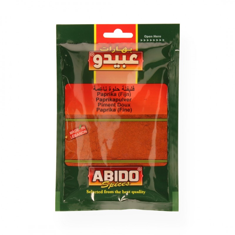 Épices Paprika (Abido, 50 gm, 10 Pièces)