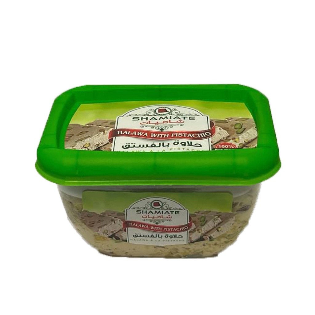 Halawa (Shamiate, Pistache, 400 gm, 12 Pièces)