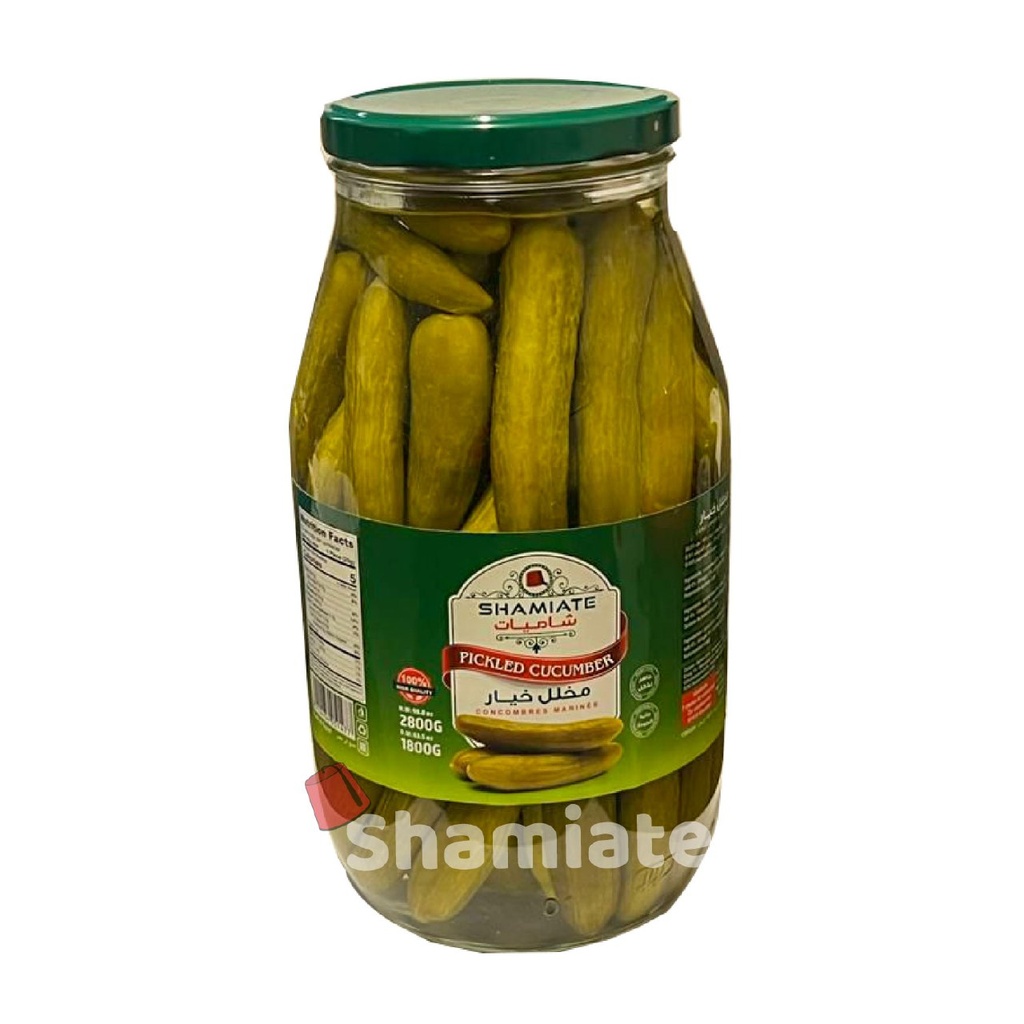Concombres Marinés (Shamiate, 2.8 Kg, 4 Pièces)