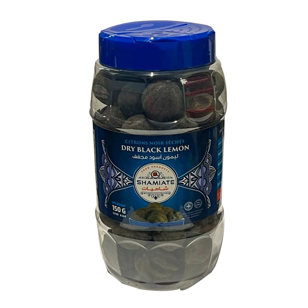 Citrons Séchés (Loumi) (Shamiate, Noir, 150 gm, 12 Pièces)