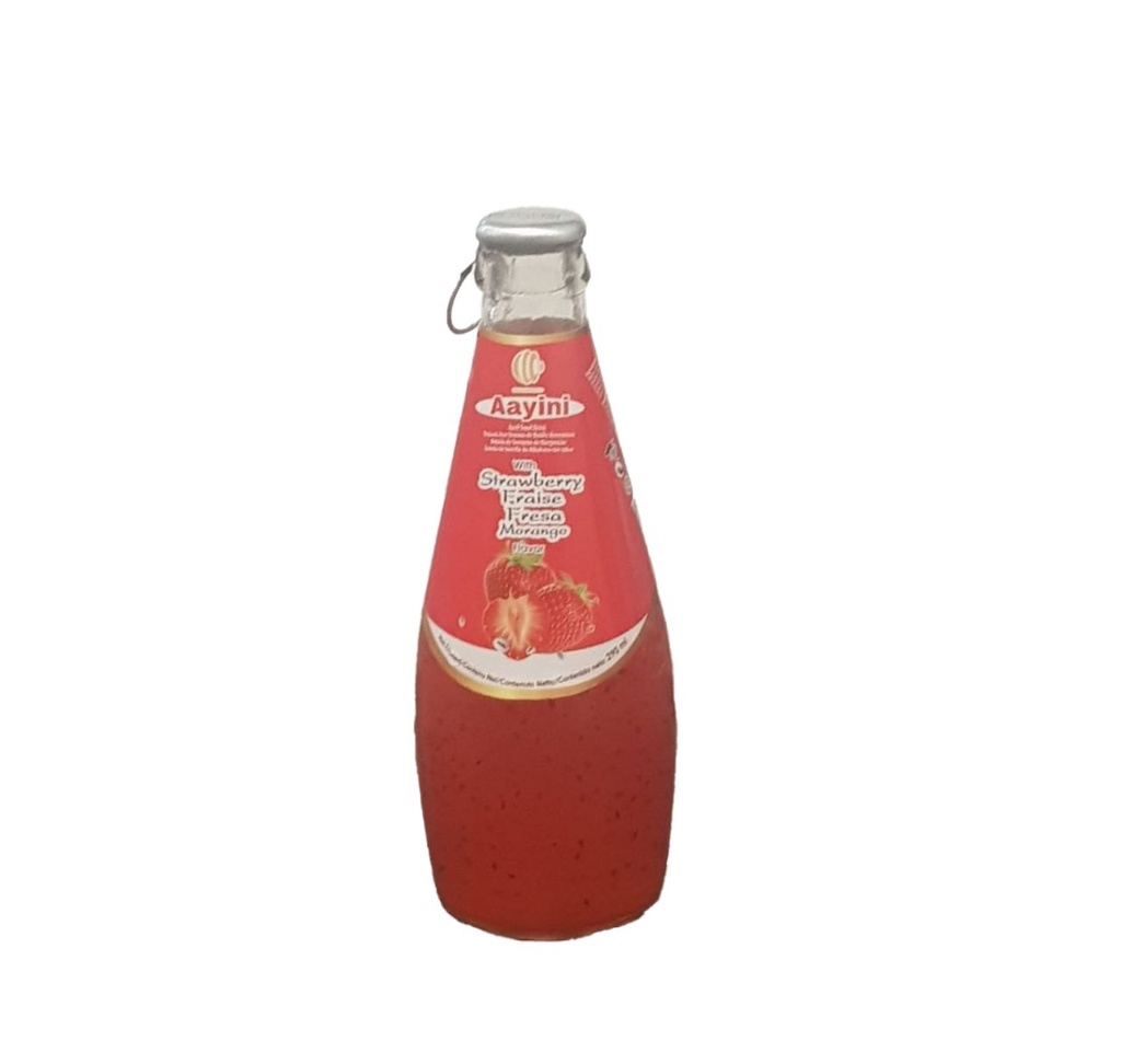 Jus de Fraise (Aayini, 290 ml, 24 Pièces)