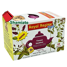 Tisanes (Royal, Thé Régime, 25 x 2 gm, 24 Pièces)