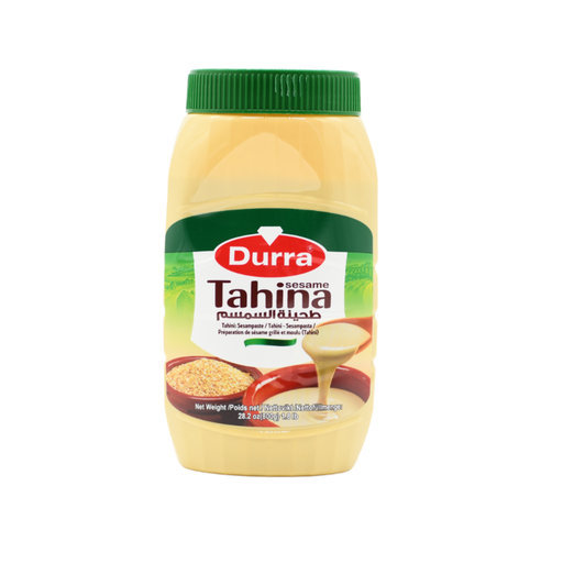 [2273 Tahina (Sesame Cream) (Durra, 800 gm, 12 Pieces) Tahina (Crème De Sésame) (Durra, 800 gm, 12 Pièces) Tahina (Creme De Sesame) (Durra, 800 gm, 12 Pieces)طحينة (الدرة, بلا, 800 غرام, 12 وحدة) ] Tahina (Crème De Sésame) (Durra, 800 gm, 12 Pièces)
