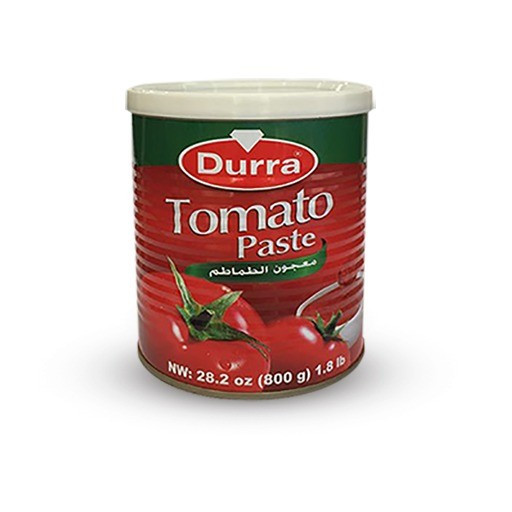 [2302 Tomato Paste (Durra, 800 gm, 12 Pieces) Concentré De Tomate (Durra, 800 gm, 12 Pièces) Concentre De Tomate (Durra, 800 gm, 12 Pieces)دبس البندورة (الدرة, بلا, 800 غرام, 12 وحدة) ] Concentré De Tomate (Durra, 800 gm, 12 Pièces)