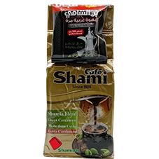 [8428 Arabic Coffee (Café Shami, Gold Extra Cardamom, 450 gm, 10 Pieces) Café Arabe (Café Shami, Cardamome Extra Or, 450 gm, 10 Pièces) Cafe Arabe (Cafe Shami, Cardamome Extra Or, 450 gm, 10 Pieces)قهوة عربية (القهوة الشامية, هيل اكسترا ذهبي, 450 غرام, 10 وحدات) ] Café Arabe (Café Shami, Cardamome Extra Or, 450 gm, 10 Pièces)