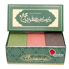 [8431 Aleppo Soap (Bayram, Planet Afrin, 6 x 125 gm, 12 Pieces) Savon D'Alep (Bayram, Planète Afrin, 6 x 125 gm, 12 Pièces) Savon D'Alep (Bayram, Planete Afrin, 6 x 125 gm, 12 Pieces)صابون غار (بيرم, كوكب عفرين, 6 x 125 غرام, 12 وحدة) ] Savon D'Alep (Bayram, Planète Afrin, 6 x 125 gm, 12 Pièces)