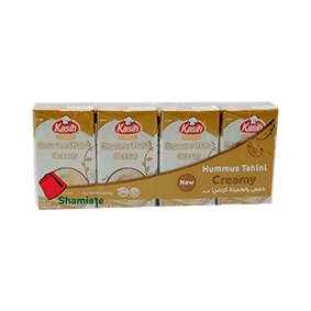 [8437 Canned Hommos Tahina (Kasih, Cream, 135 gm, 48 Pieces) Hommos Tahina En Conserve (Kasih, Crème, 135 gm, 48 Pièces) Hommos Tahina En Conserve (Kasih, Creme, 135 gm, 48 Pieces)حمص بالطحينة معلب (الكسيح, قشطة, 135 غرام, 48 وحدة) ] Hommos Tahina En Conserve (Kasih, Crème, 135 gm, 48 Pièces)