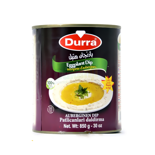 [5339 Eggplant Caviar (Durra, 850 gm, 12 Pieces) Caviar D’aubergine (Baba Ghanouj) (Durra, 850 gm, 12 Pièces) Caviar D'aubergine (Baba Ghanouj) (Durra, 850 gm, 12 Pieces)بابا غنوج (الدرة, بلا, 850 غرام, 12 وحدة) ] Caviar D’aubergine (Baba Ghanouj) (Durra, 850 gm, 12 Pièces)