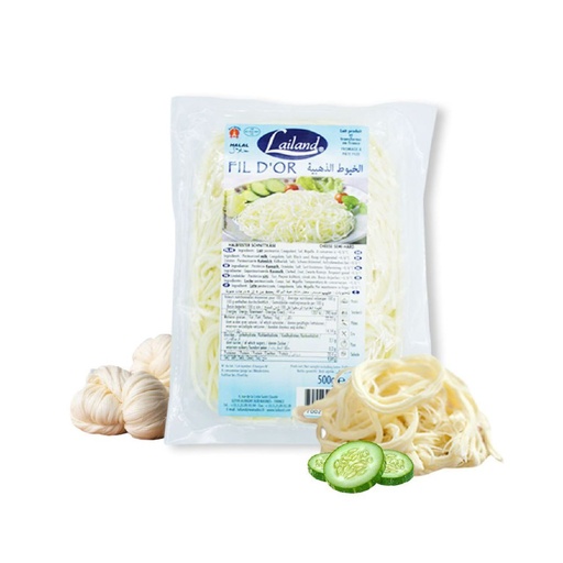 [5396 Gold Thread Chesse (Lailand, Vacuum Packed, 5 Kg, 1 Piece) Fromage Fils D'Or (Lailand, Sous Vide, 5 Kg, 1 Pièce) Fromage Fils D'Or (Lailand, Sous Vide, 5 Kg, 1 Piece)جبنة خيوط ذهبية (ليلاند, مسحوب من الهواء, 5 كلغ, 1 وحدة) ] Fromage Fils D'Or (Lailand, Sous Vide, 5 Kg, 1 Pièce)