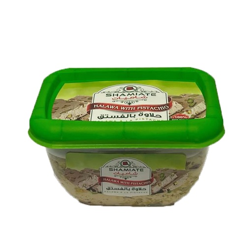 [5557 Halawa (Shamiate, Pistachio, 400 gm, 12 Pieces) Halawa (Shamiate, Pistache, 400 gm, 12 Pièces) Halawa (Shamiate, Pistache, 400 gm, 12 Pieces)حلاوة (شاميات, فستق, 400 غرام, 12 وحدة) ] Halawa (Shamiate, Pistache, 400 gm, 12 Pièces)
