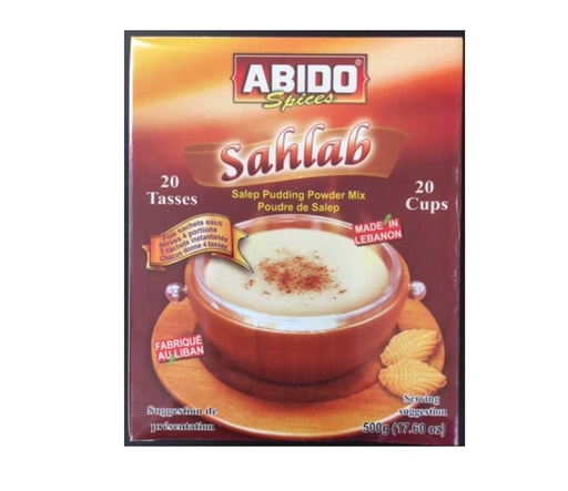 [5895 Sahlab (Abido, 500 gm, 24 Pieces) Sahlab (Abido, 500 gm, 24 Pièces) Sahlab (Abido, 500 gm, 24 Pieces)سحلب (عبيدو, بلا, 500 غرام, 24 وحدة) ] Sahlab (Abido, 500 gm, 24 Pièces)