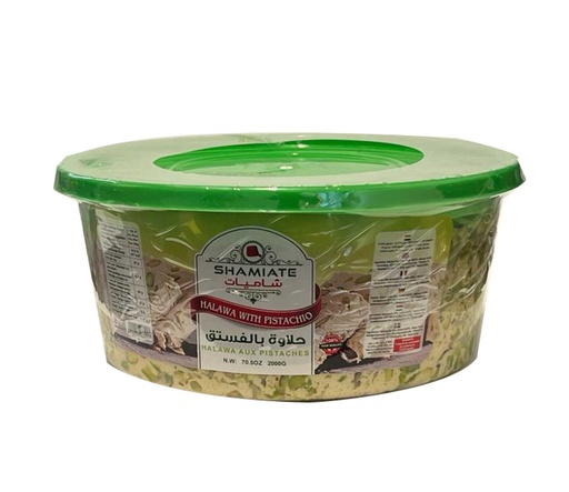 [6940 Halawa (Shamiate, Pistachio, 2 Kg, 8 Pieces) Halawa (Shamiate, Pistache, 2 Kg, 8 Pièces) Halawa (Shamiate, Pistache, 2 Kg, 8 Pieces)حلاوة (شاميات, فستق, 2 كلغ, 8 وحدات) ] Halawa (Shamiate, Pistache, 2 Kg, 8 Pièces)