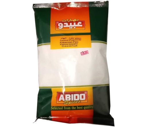 [7045 Coconut Powder (Abido, 500 gm, 1 Piece) Noix De Coco En Poudre (Abido, 500 gm, 1 Pièce) Noix De Coco En Poudre (Abido, 500 gm, 1 Piece)جوز الهند (عبيدو, بلا, 500 غرام, 1 وحدة) ] Noix De Coco En Poudre (Abido, 500 gm, 1 Pièce)