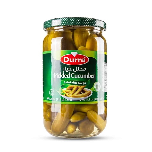 [2031 Pickled Cucumbers (Durra, 720 gm, 12 Pieces) Concombres Marinés (Durra, 720 gm, 12 Pièces) Concombres Marines (Durra, 720 gm, 12 Pieces)مخلل (كبيس) خيار (الدرة, بلا, 720 غرام, 12 وحدة) ] Concombres Marinés (Durra, 720 gm, 12 Pièces)